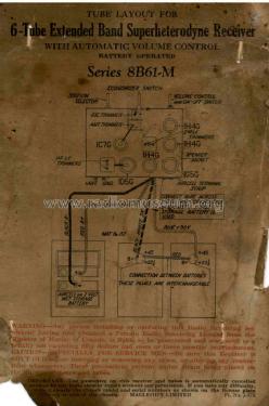 Arcadia 93 8B61-M; Electrohome Dominion (ID = 2552597) Radio