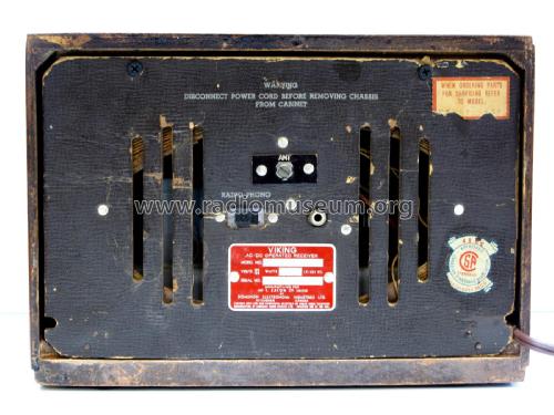 Chassis EMU51-418; Electrohome Dominion (ID = 1925074) Radio