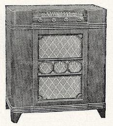 Radio-Phonograph Combination 308 PCC72-417Z; Electrohome Dominion (ID = 821659) Radio