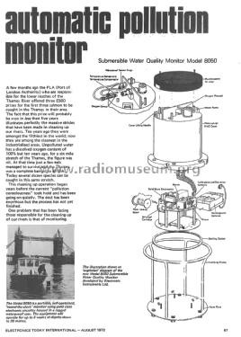 Submerisble Water Quality Monitor 8050; MicOvac Brand (ID = 3017491) Misc