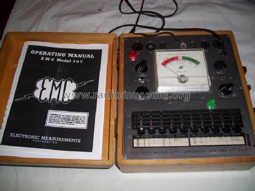 Tube Tester EMC-205; Electronic (ID = 1151729) Equipment