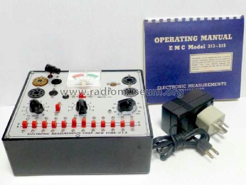 Tube Tester EMC-213; Electronic (ID = 1345574) Equipment