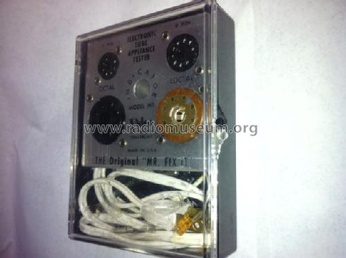 Electronic Tube Checker T-V Radio & Appliance Tester; Electronic Designs; (ID = 1144015) Equipment