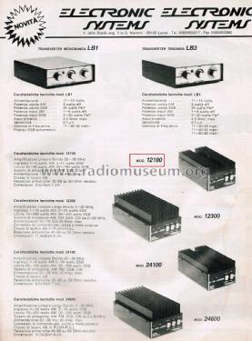 Amplificatore Lineare 12100; Electronic Systems, (ID = 3100078) RF-Ampl.