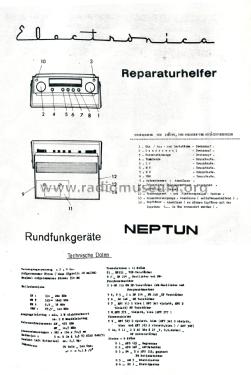 Neptun ; Electronica; (ID = 2681445) Radio