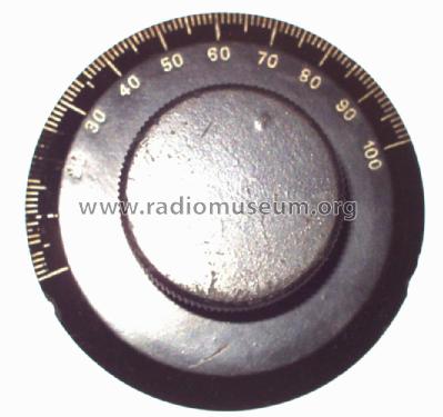 Dial knob ; Electrose trade mark (ID = 1328173) Radio part