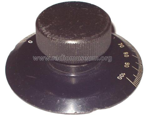 Dial knob ; Electrose trade mark (ID = 1328174) Radio part