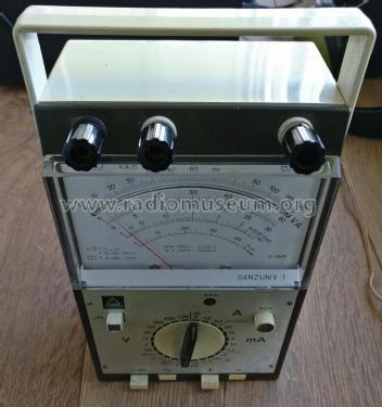 Univerzal Meter Ganzuniv-1; Elektromos (ID = 2109229) Equipment