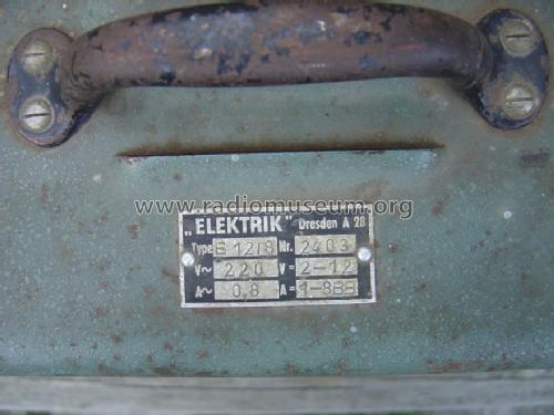 E12/8; Elektrik, Dresden (ID = 640027) Power-S