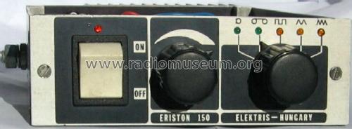 Audio Amplifier Eriston-150; Kispesti Elektromos (ID = 848524) Ampl/Mixer