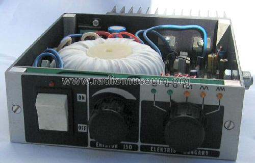 Audio Amplifier Eriston-150; Kispesti Elektromos (ID = 848526) Ampl/Mixer