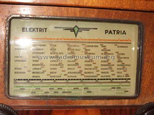 Patria Z ; Elektrit, Wilno (ID = 301381) Radio