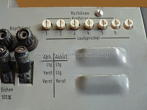 Übertragungsverstärker V65c; Elektro-Apparatebau (ID = 1324800) Verst/Mix