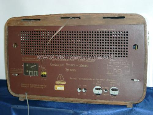 Rossini Stereo 6002; Elektroakustik (ID = 156838) Radio