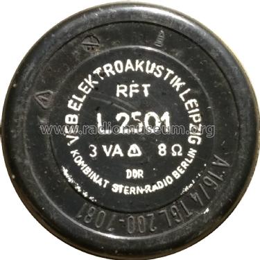 Lautsprecherchassis L 2501; Elektrogerätebau (ID = 2361076) Parlante