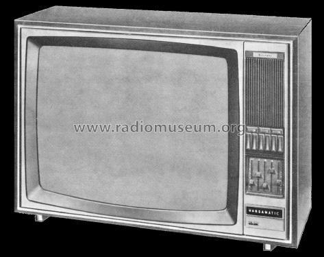 Hansamatic - Farb TV Gerät Gold 110A Ch= K9; Elektrohansa; Wien, (ID = 1836085) Television