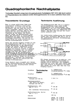 Nachhallverstärker EMT162 + EMT140; Elektromesstechnik (ID = 2222966) Ampl/Mixer