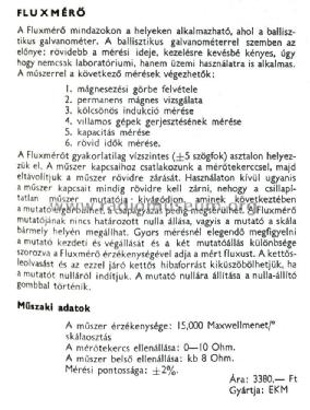 Fluxmérő ; Elektromos (ID = 2469347) Equipment