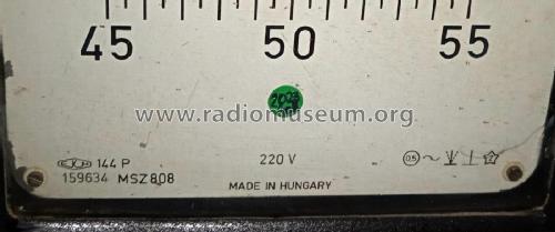 Frekvenciamérő - Frequencymeter 144 P; Elektromos (ID = 2906181) Equipment