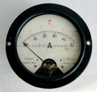 V / A Meter for built-in 125DmAF; Elektromos (ID = 2777404) Equipment