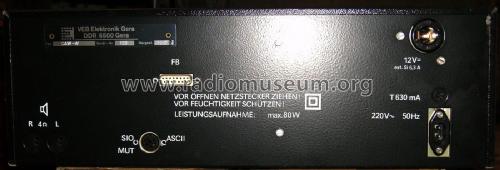 Kassetten-Wiedergabegerät CAW-W; Elektronik Gera, VEB (ID = 1947752) Sonido-V