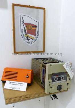 Kassettenrecorder CAG-A; Elektronik Gera, VEB (ID = 2278761) Sonido-V