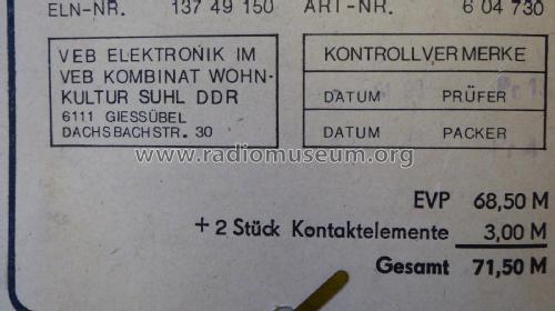 Netzteil R205; Elektronik Gießübel, (ID = 2378412) Power-S