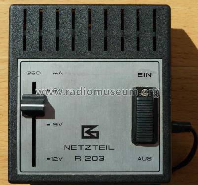 Netzteil R 203; Elektronik Gießübel, (ID = 1294050) Power-S