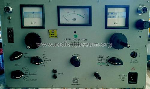 Level Oscillator ET70T/A; Elektronika (ID = 3076290) Equipment