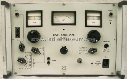 Level Oscillator ET90T/A; Elektronika (ID = 1030219) Equipment