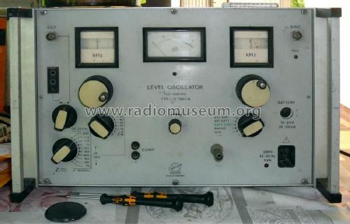 Level Oscillator ET90T/A; Elektronika (ID = 2717052) Equipment