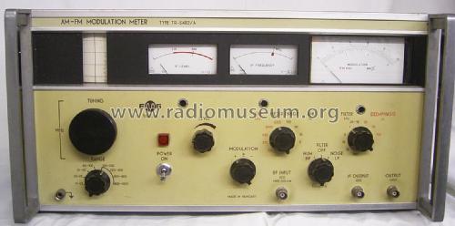 AM-FM Modulation Meter 1652/A / TR-5402/A; EMG, Orion-EMG, (ID = 2034397) Equipment