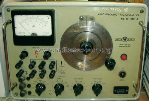 Audio Frequency RC Oscillator 1113F / TR-0101-F; EMG, Orion-EMG, (ID = 1828275) Ausrüstung