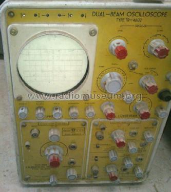 Dual-Beam HF Oscilloscope 1552 / TR-4602; EMG, Orion-EMG, (ID = 2094055) Equipment