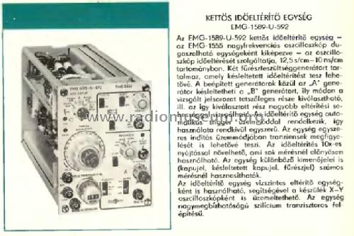 Dual Time Base 1589-U-592 / TR-4723; EMG, Orion-EMG, (ID = 907217) Equipment