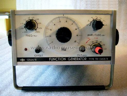 Funktionsgenerator TR-0458B; EMG, Orion-EMG, (ID = 1268156) Equipment