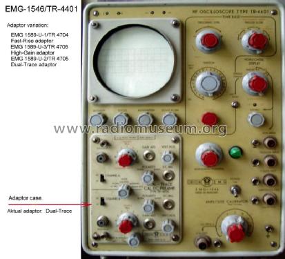 High-Gain adaptor 1589-U-3/TR 4706; EMG, Orion-EMG, (ID = 580186) Equipment