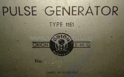 Impulse Generator 1151; EMG, Orion-EMG, (ID = 1454186) Equipment