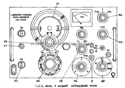 Laboratory Signalgenerator 1163/B /TR-0502-B; EMG, Orion-EMG, (ID = 581635) Equipment