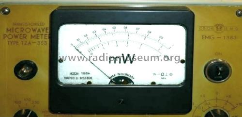 Microwave Power Meter 1383 / TZA-353; EMG, Orion-EMG, (ID = 1610765) Equipment