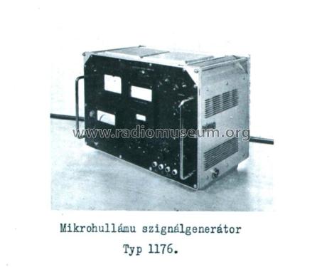 Microwave Signal Generator 1176; EMG, Orion-EMG, (ID = 2088725) Equipment