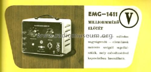 Milliohm Meter 1411; EMG, Orion-EMG, (ID = 1255008) Equipment