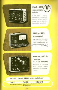 Milliohm Meter 1411; EMG, Orion-EMG, (ID = 1255009) Equipment