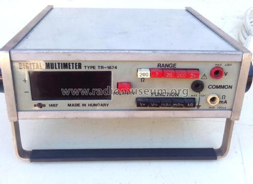 Digital Multimeter 1467 / TR-1674; EMG, Orion-EMG, (ID = 2132571) Equipment