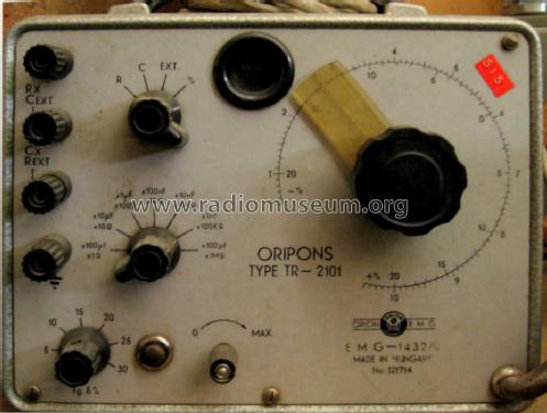 Oripons RC méröhid 1432 / TR-2101; EMG, Orion-EMG, (ID = 797176) Equipment