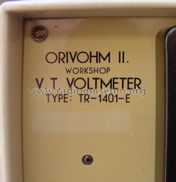 Orivohm II. 1341/E - TR-1401; EMG, Orion-EMG, (ID = 2504767) Equipment