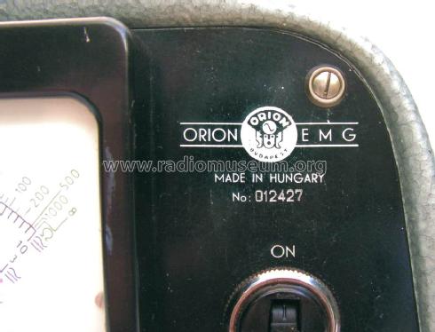 Orivohm II. 1341/D; EMG, Orion-EMG, (ID = 1025678) Equipment