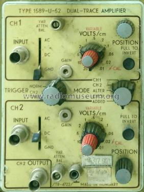 Oscilloscope 1555/TR-4653; EMG, Orion-EMG, (ID = 2145983) Equipment