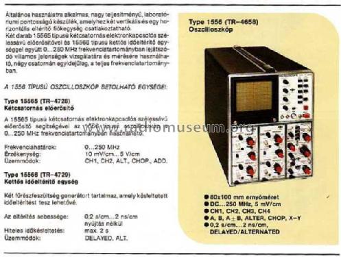 Oscilloscope 1556 / TR-4658; EMG, Orion-EMG, (ID = 794438) Ausrüstung