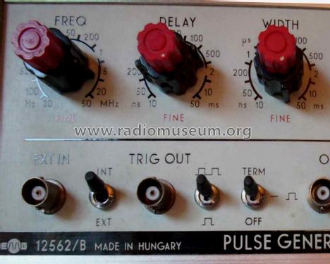 Pulse Generator TR-0332B / 12562B; EMG, Orion-EMG, (ID = 1181913) Equipment